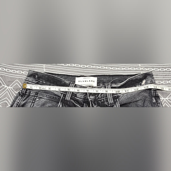 Slvrlake London High Rise Straight Leg Jeans Size 27 - Picture 5 of 8